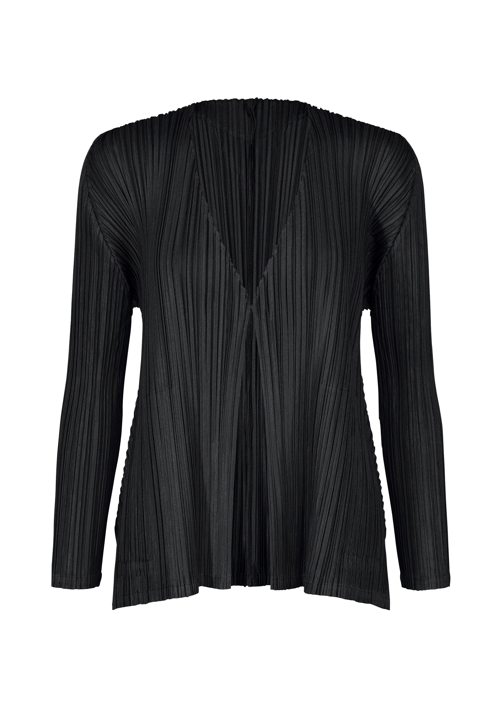 MELLOW PLEATS Cardigan Cerulean Blue – ISSEY MIYAKE EU