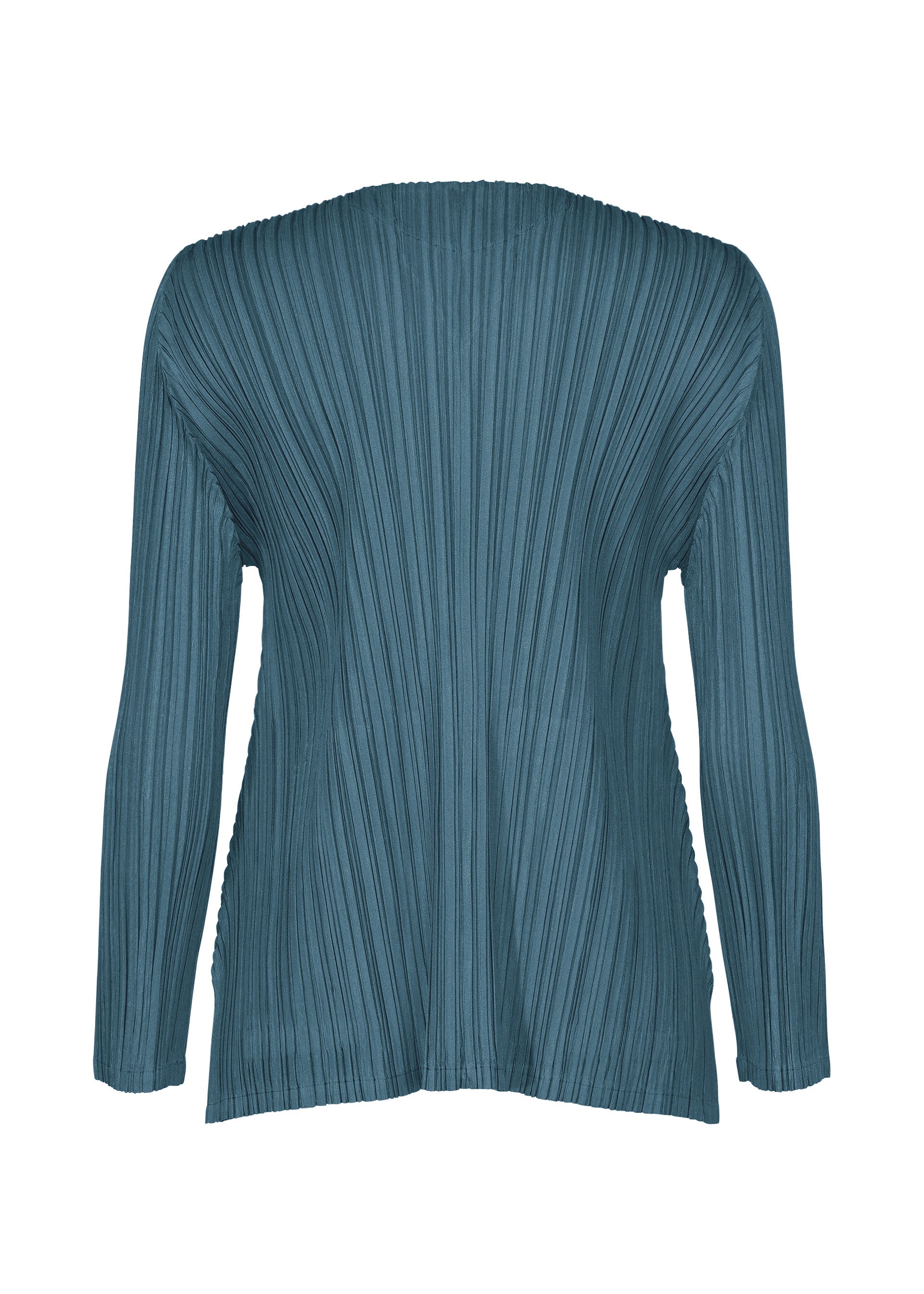MELLOW PLEATS Cardigan Charcoal – ISSEY MIYAKE EU