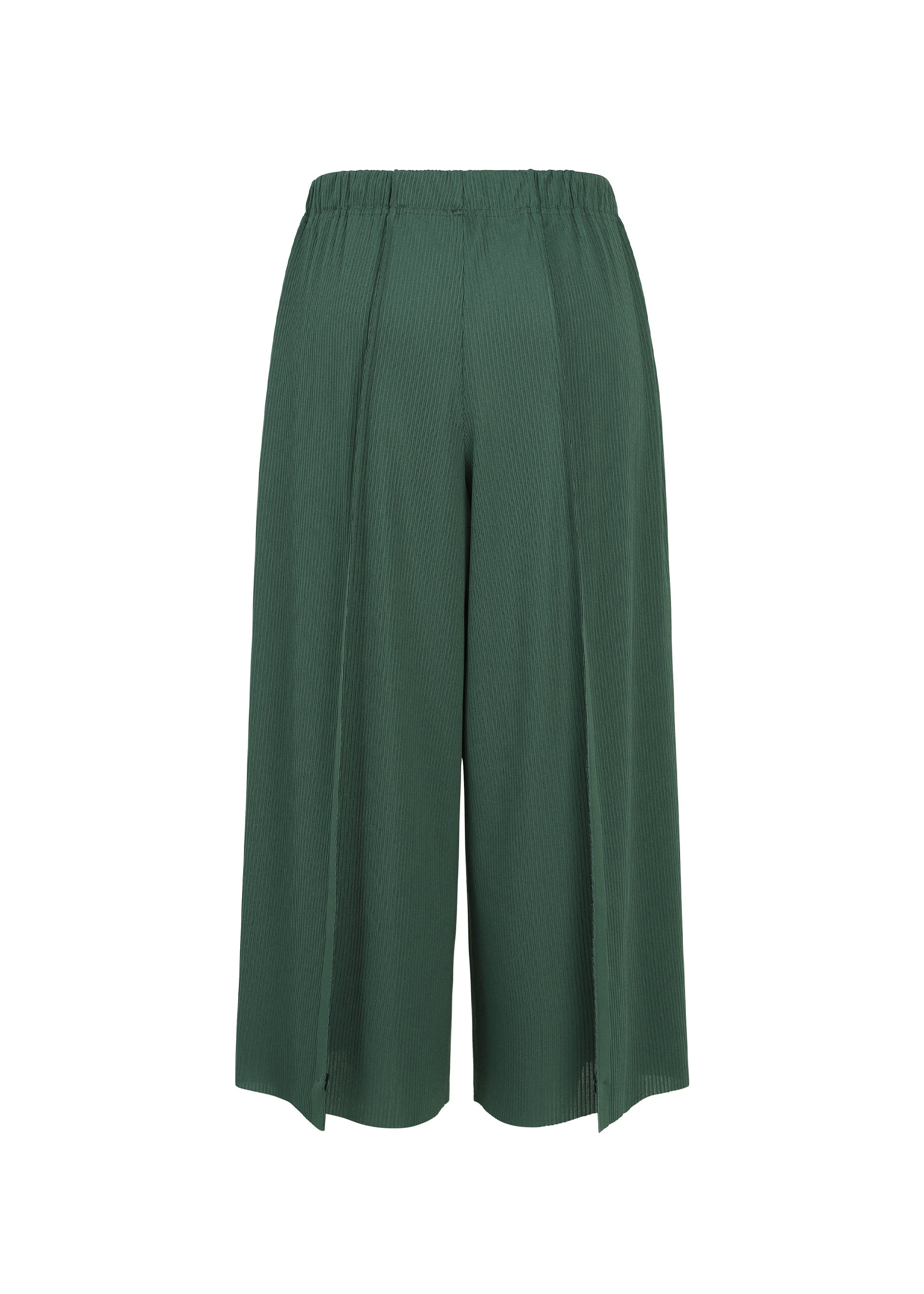 A detail shot of the PLEATS PLEASE ISSEY MIYAKE A-POC BOTTOMS pants.