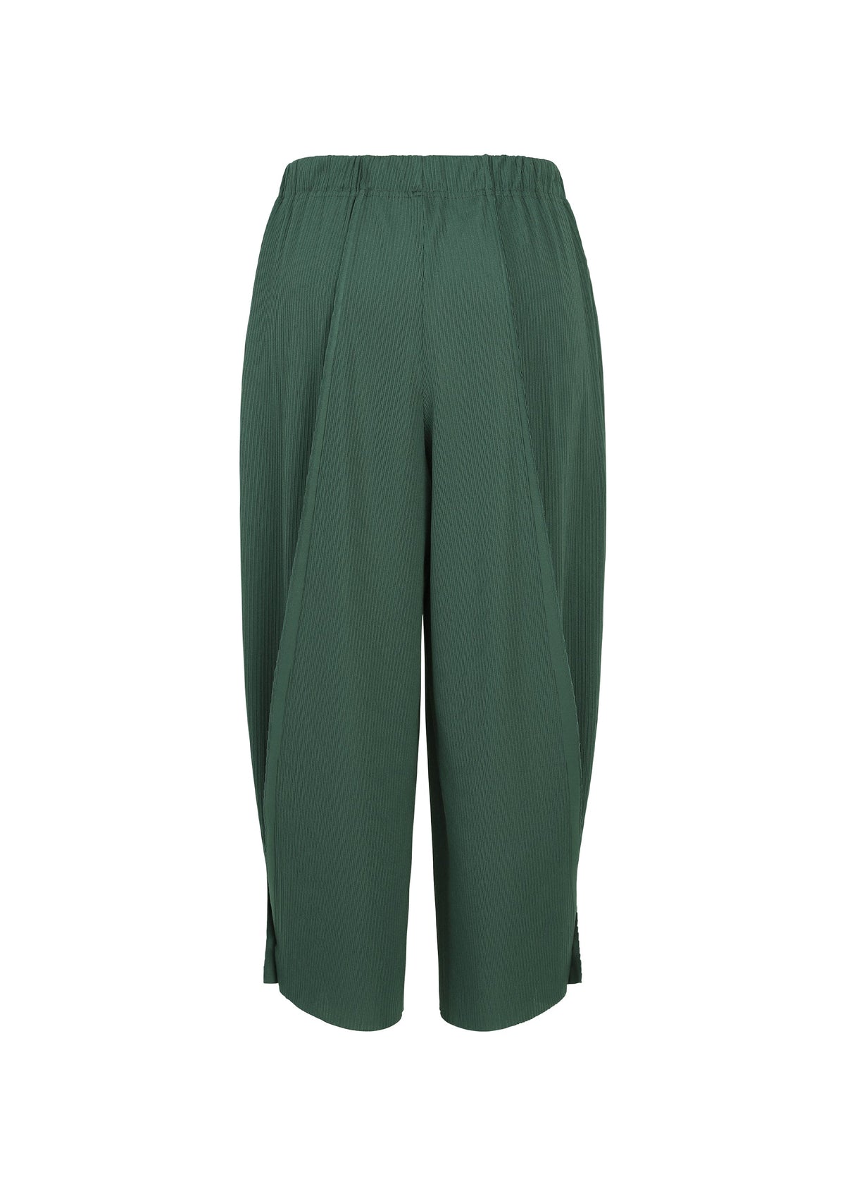 A detail shot of the PLEATS PLEASE ISSEY MIYAKE A-POC BOTTOMS pants.