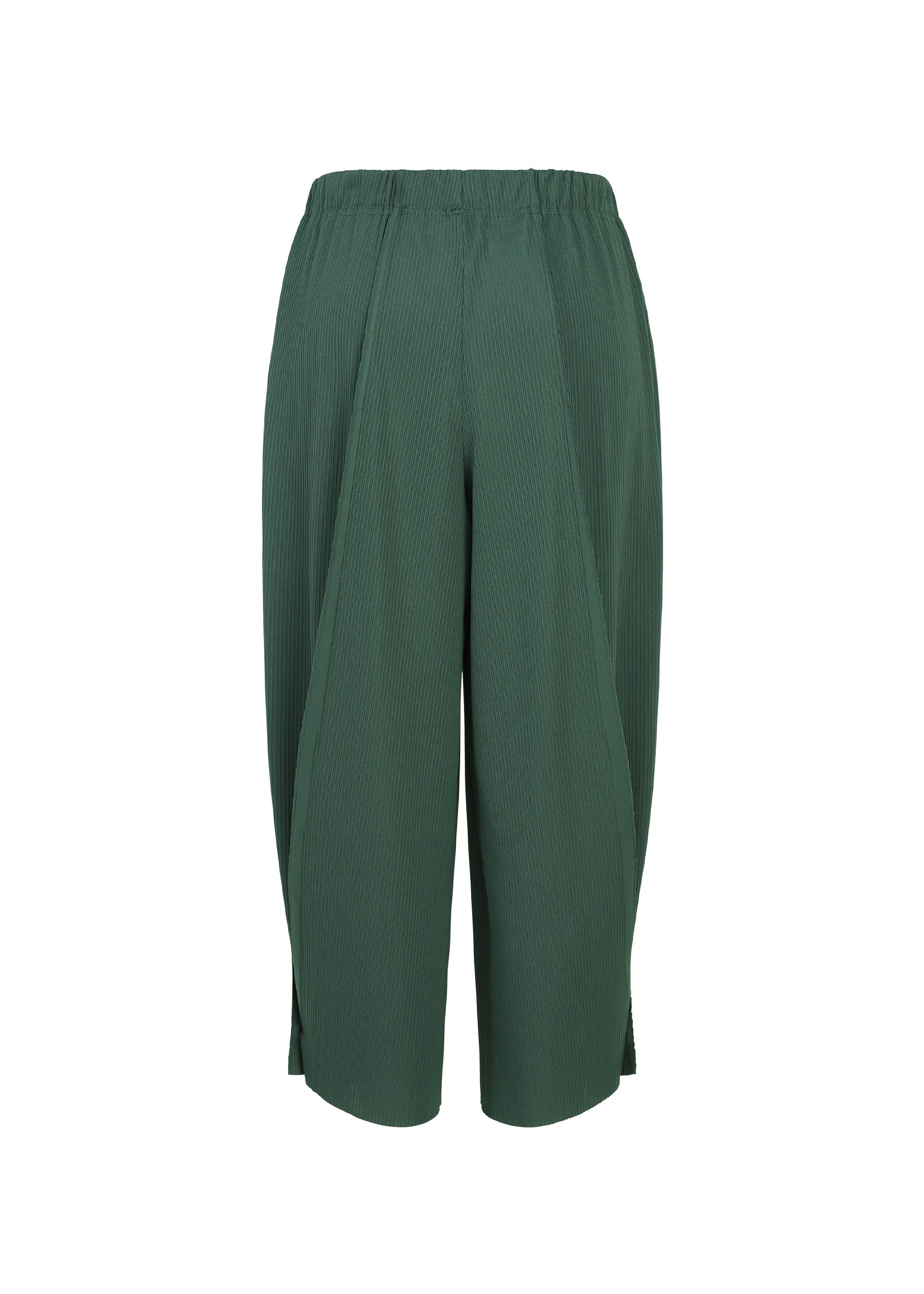A detail shot of the PLEATS PLEASE ISSEY MIYAKE A-POC BOTTOMS pants.