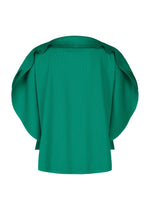 A detail shot of the PLEATS PLEASE ISSEY MIYAKE A-POC SLICE shirt.