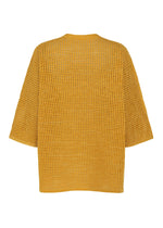 A detail shot of the PLEATS PLEASE ISSEY MIYAKE DOT KNIT shirt.
