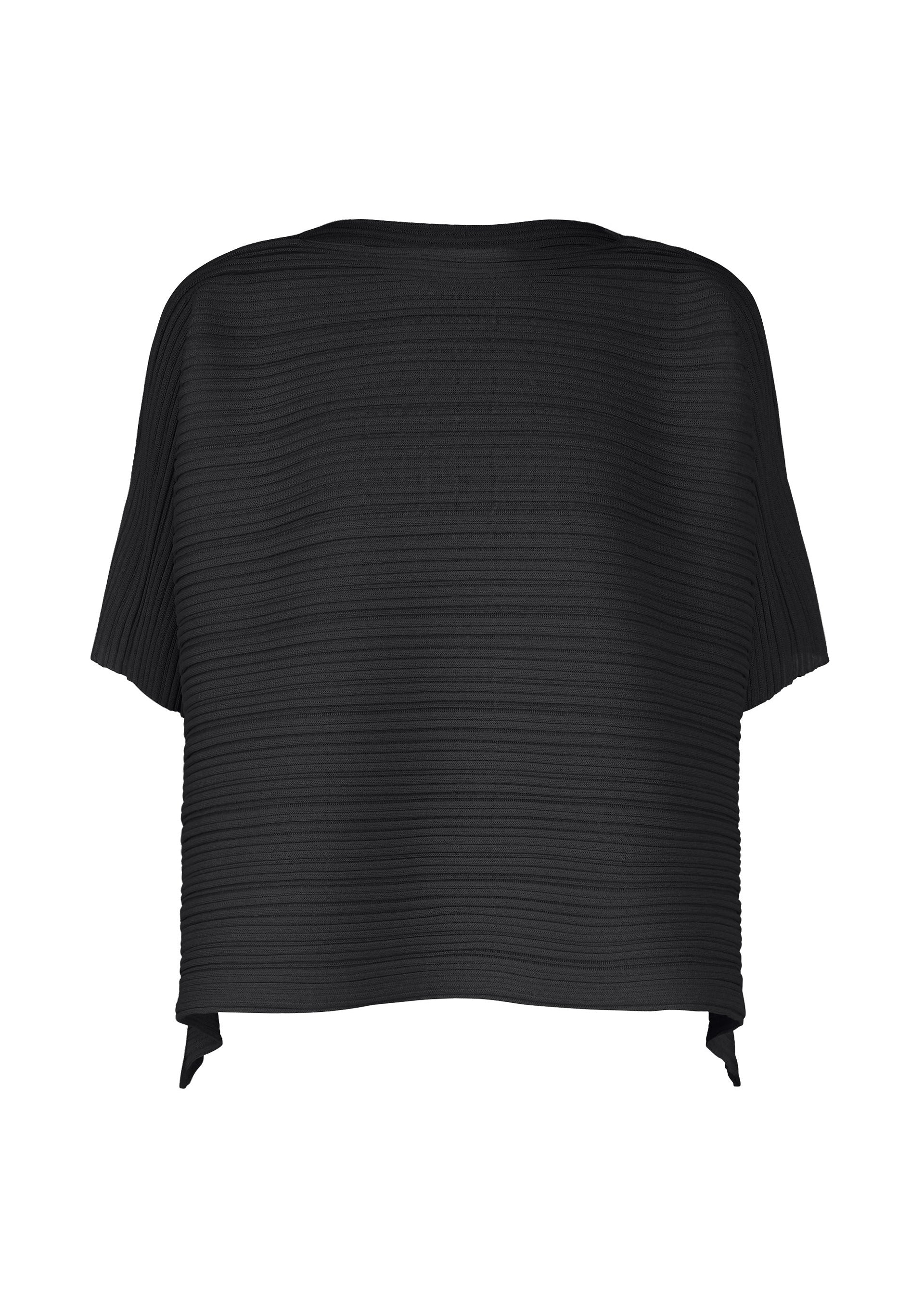 PAPER BOUNCE KNIT Shirt Black – ISSEY MIYAKE EU