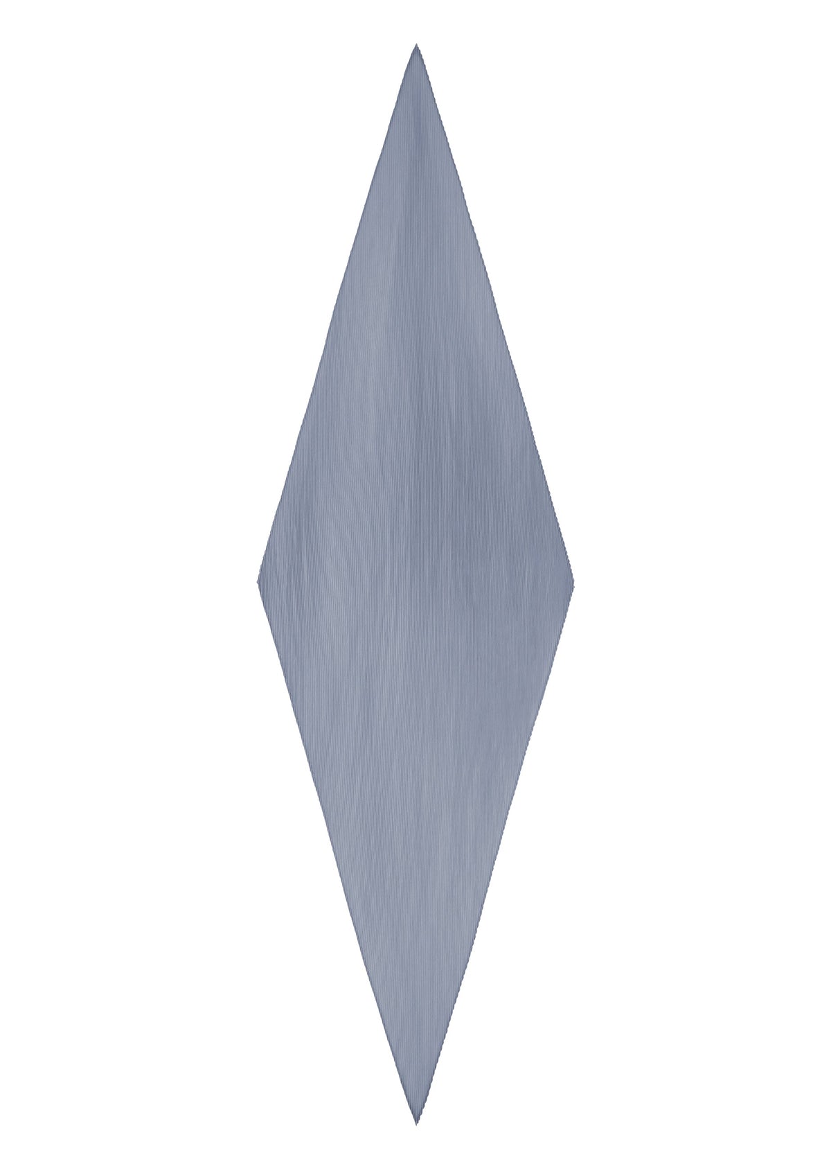 A detail shot of the PLEATS PLEASE ISSEY MIYAKE MONTHLY SCARF AUGUST stole.