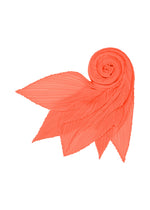A detail shot of the PLEATS PLEASE ISSEY MIYAKE MONTHLY SCARF SEPTEMBER stole.