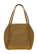 A product shot of the PLEATS PLEASE ISSEY MIYAKE BIAS PLEATS BAG bag in khaki.